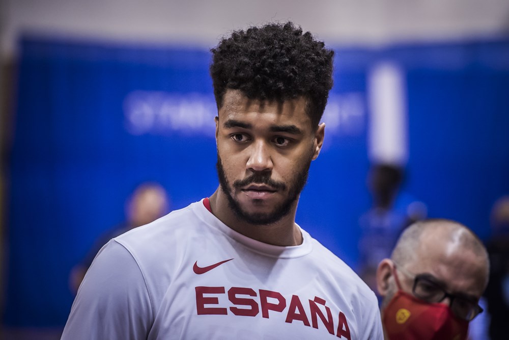 Ismael Tamba con Espaa