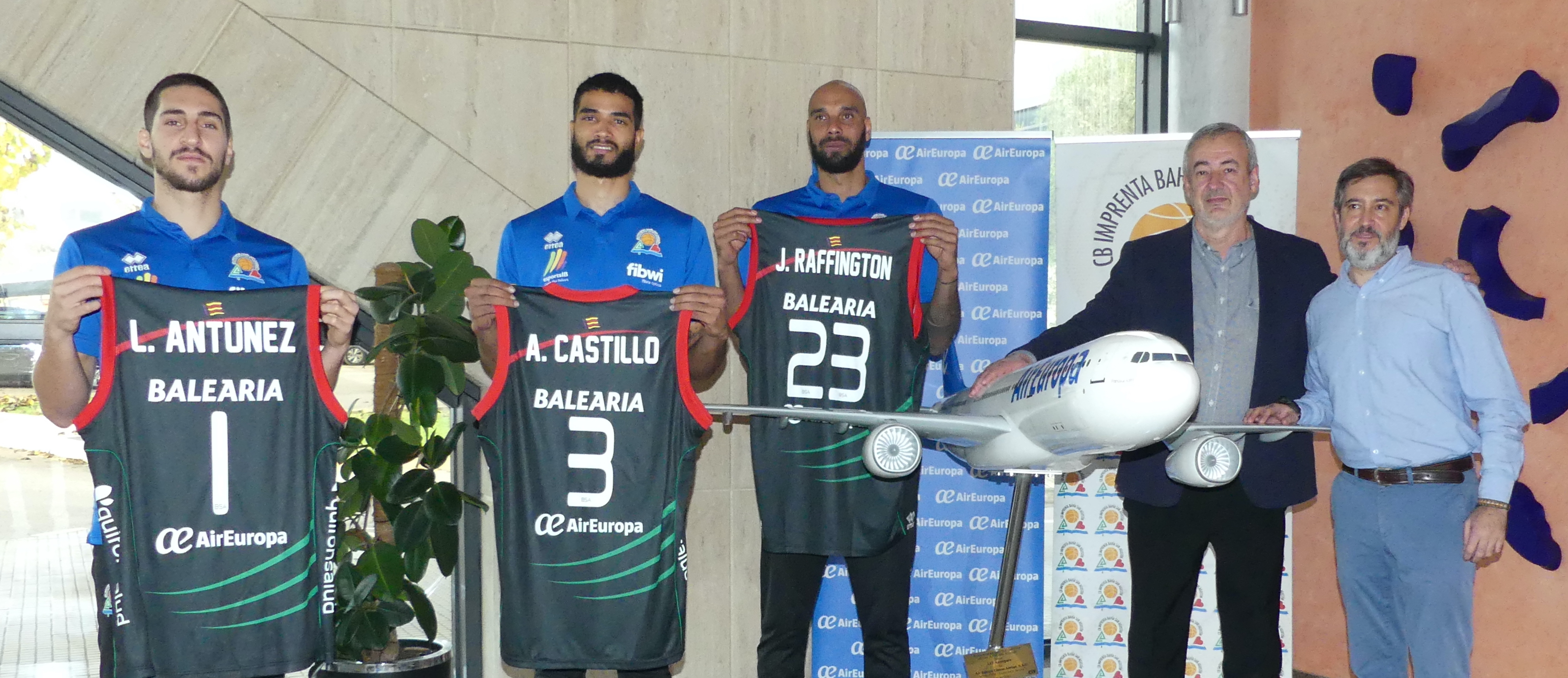 Lucas Antunez Anyeuri Castillo Justin Raffington Guillermo Boscana y Saul Herrero