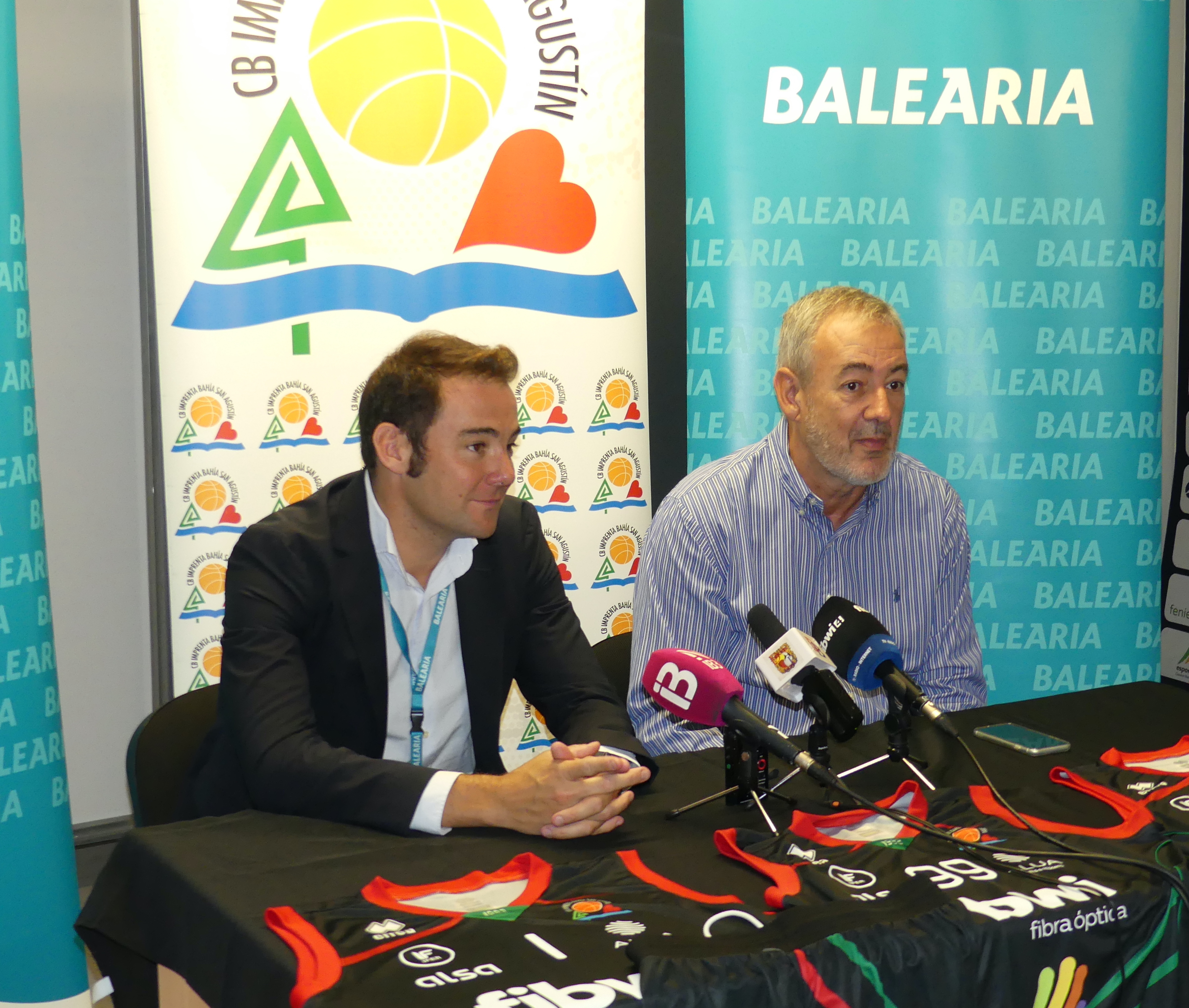 Jaime de la Puente junto a Guillermo Boscana