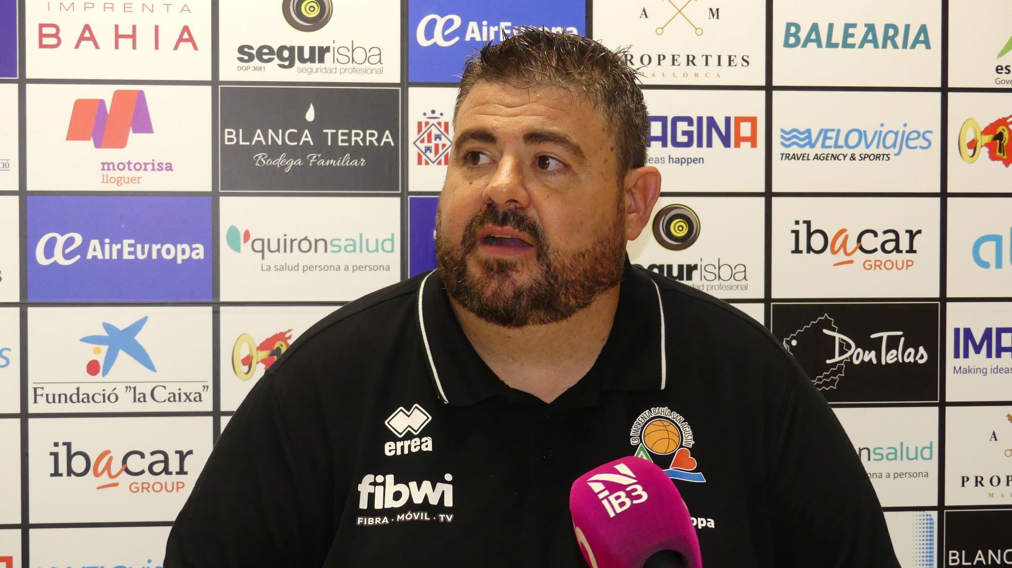 Pau Toms en rueda de prensa